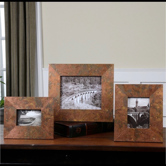Uttermost
Ambrosia Copper Photo Frames, Set of 3 - Picture 5 of 10